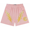 Eric Emanuel EE Short Rose Quartz/Yellow Bolt