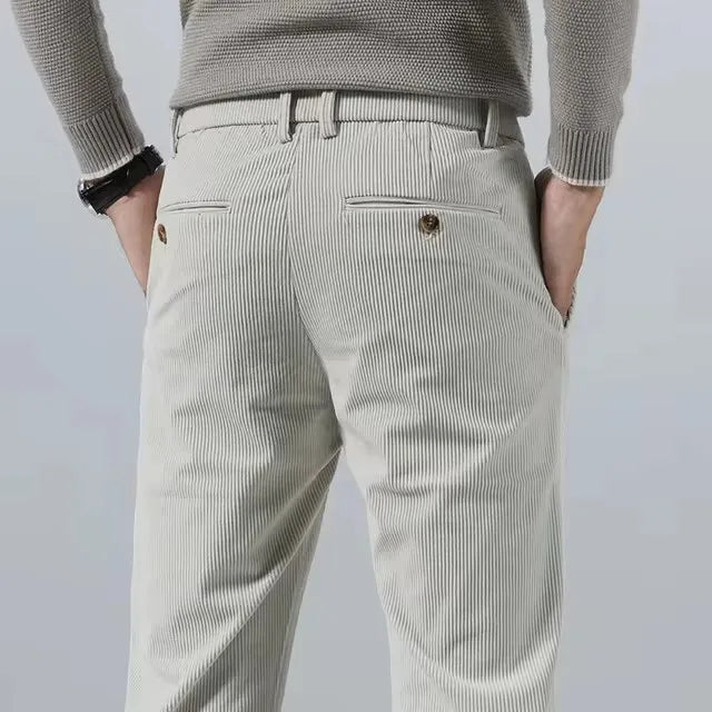 Slim Fit Chino Pants – Men's Tapered Dress Trousers | Verano