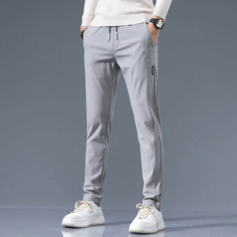 Savoni Slim Fit Cotton Pants
